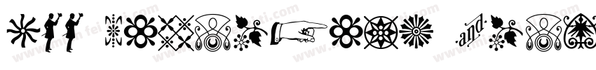 P22 Victorian Gothic Swash字体转换